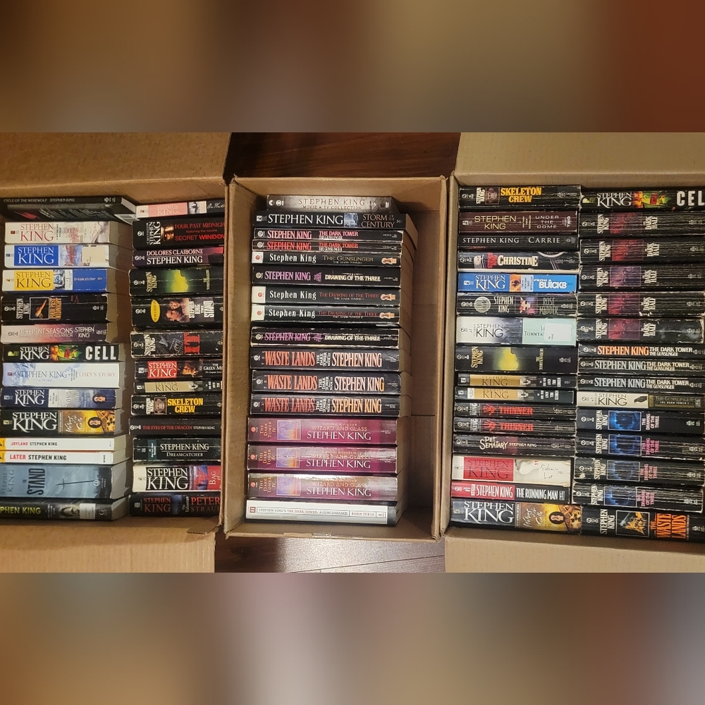 Stephen King Random Mixed Lot of 6 Paperback Books